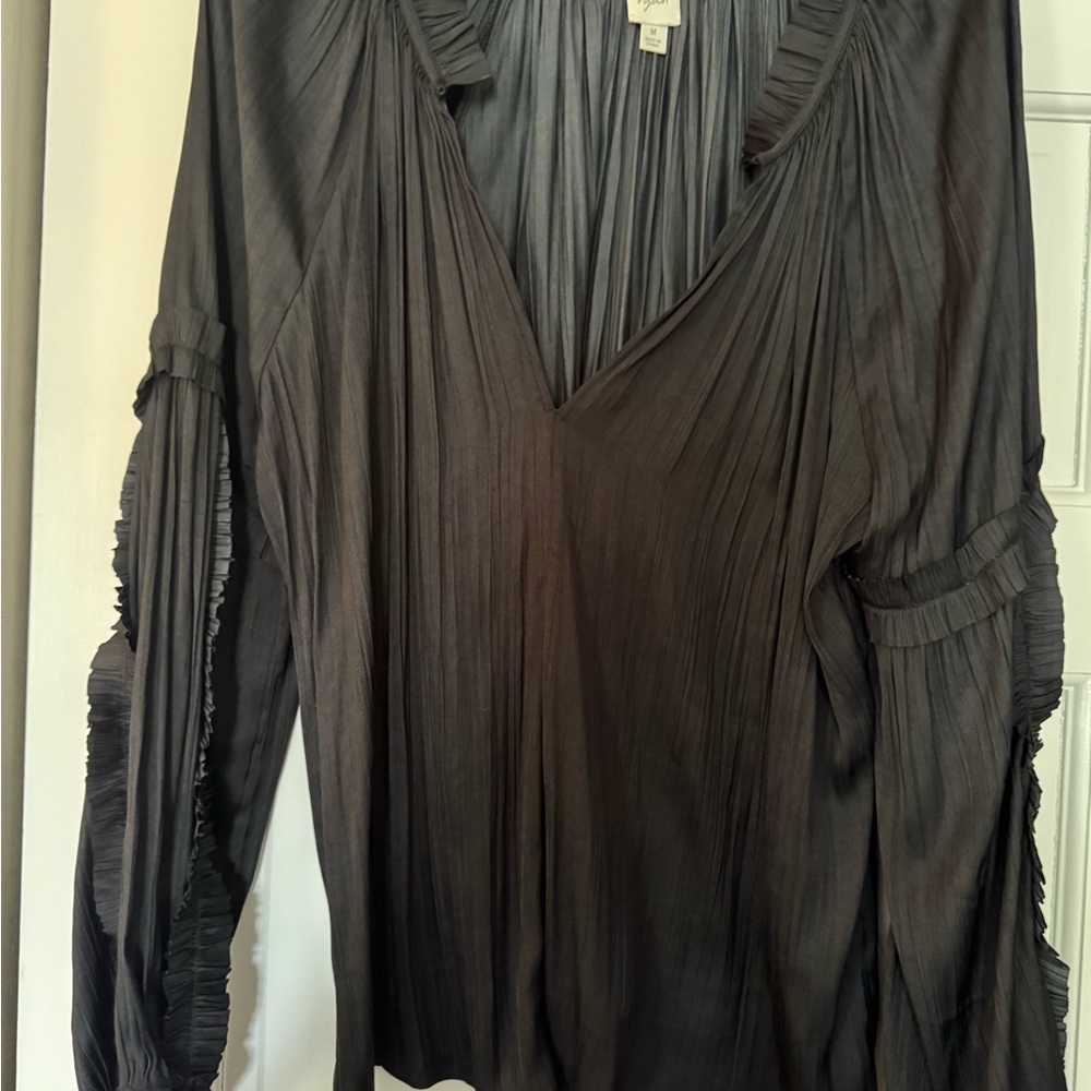 Elegant Black Women's Top